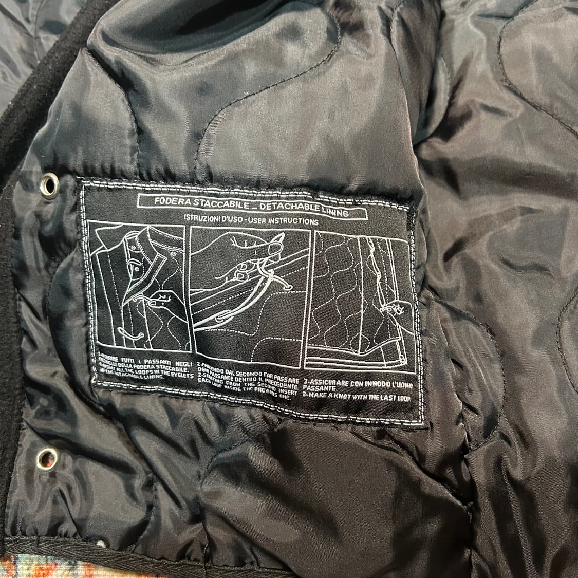 [L] 스톤아일랜드 후드 퀄팅자켓 상품이미지7