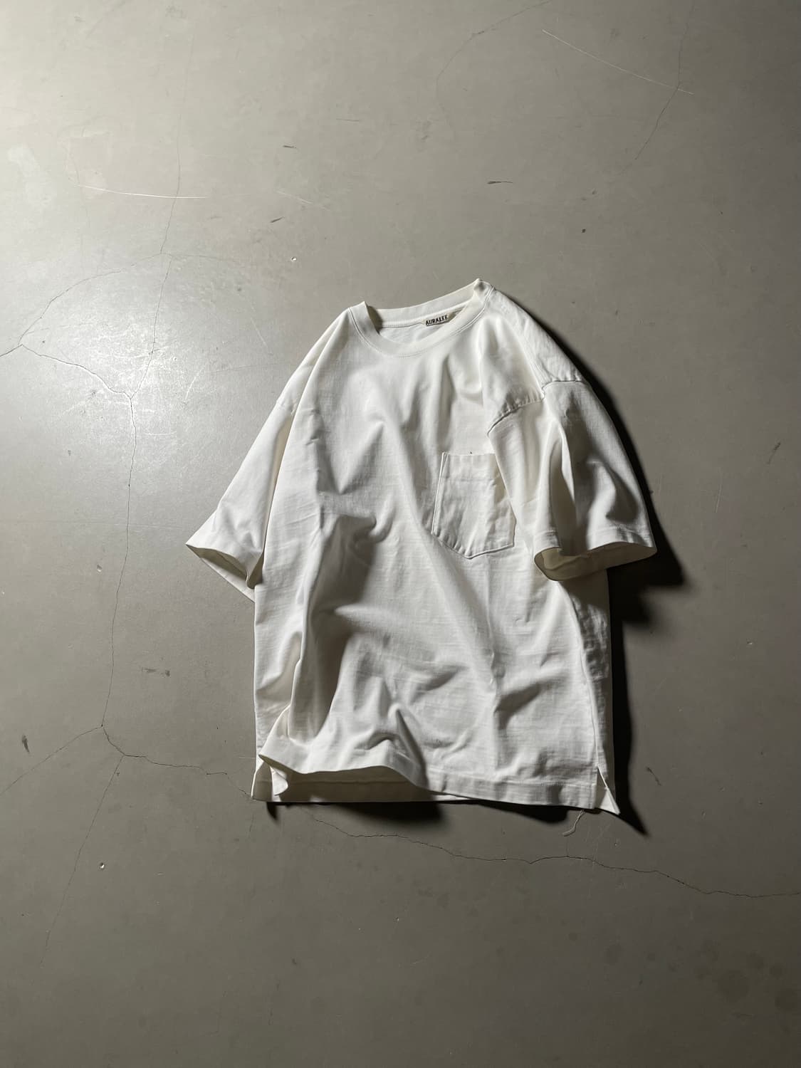 AURALEE Pocket T-shirt 상품이미지1