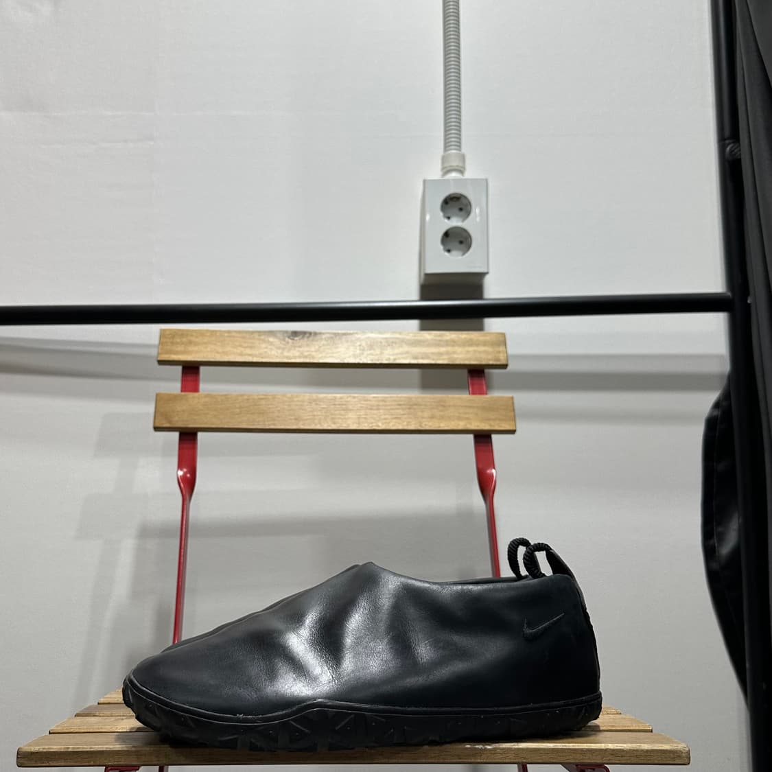 290) 나이키 운동화 남성 남자 슬립온 ACG 목 레더 블랙 상품이미지3