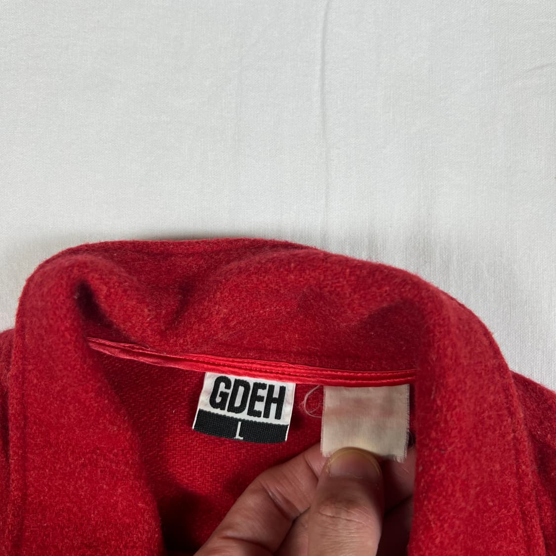 90‘s 굿이너프 good enough woolen 지퍼 셔츠자켓 상품이미지10