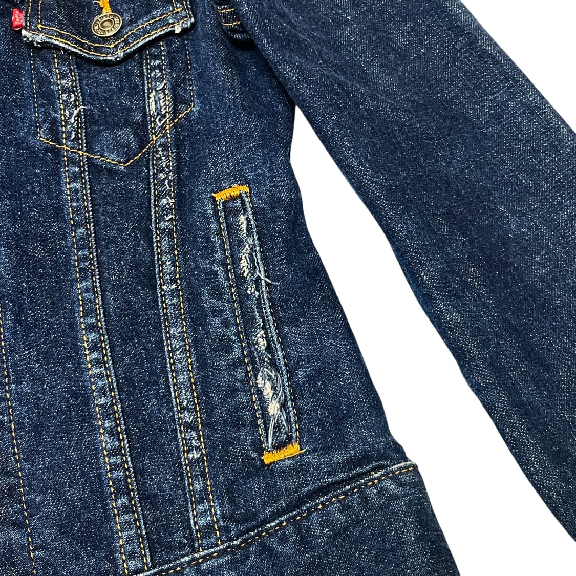 리바이스 레드텝 여성 데님 트러커 자켓 S 상품이미지2