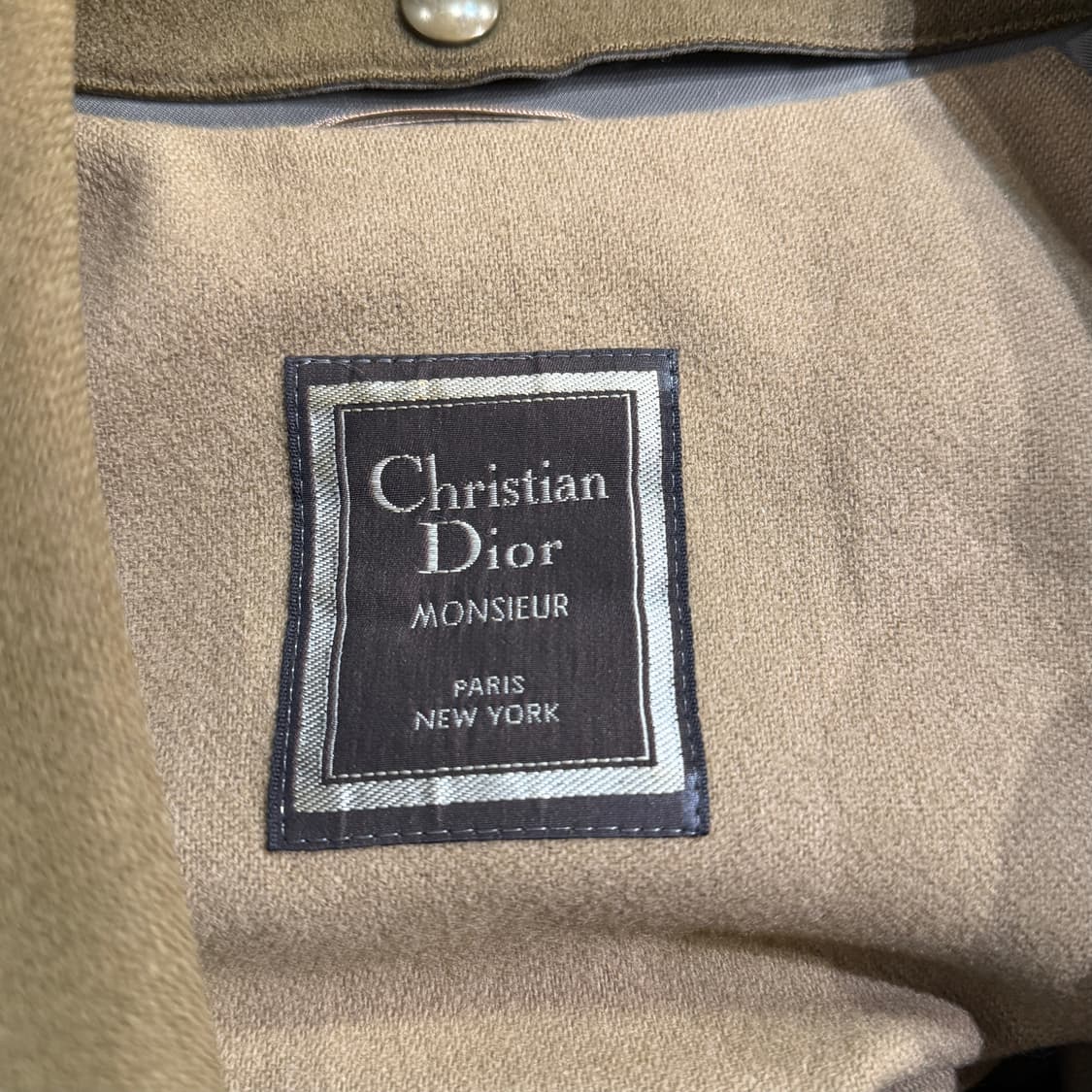 [XL] 크리스찬디올 래글런 싱글 트렌치코트 상품이미지10