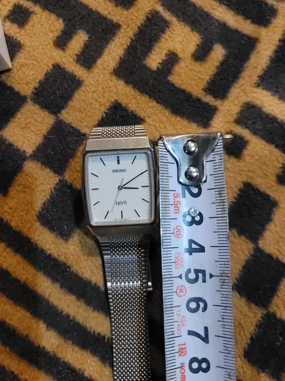 세이코 스피릿 사각 빈티지 시계 상품이미지5