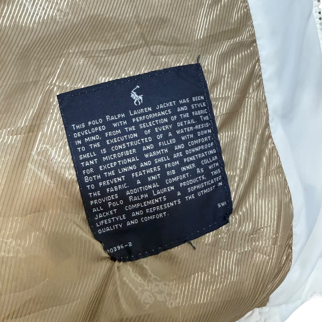 폴로 랄프로렌 빅포니 성조기 패딩 화이트 상품이미지8