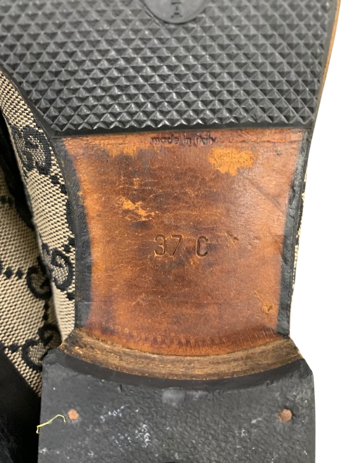 구찌 GG 캔버스 홀스빗 로퍼 37(235) (Gr-3211) 상품이미지10