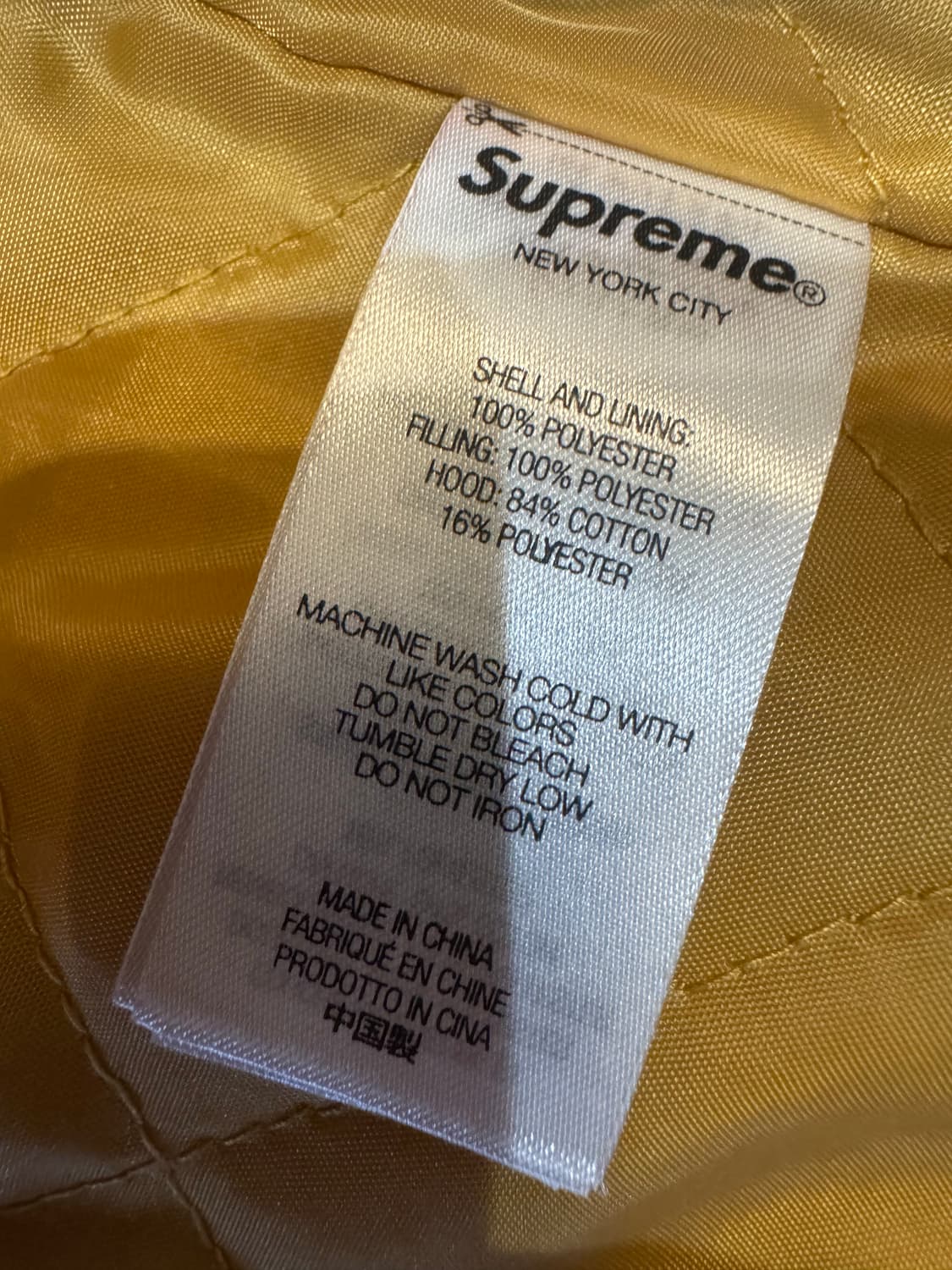 [L] 슈프림 플리스 집업 후드 브라운 레오파드 상품이미지7