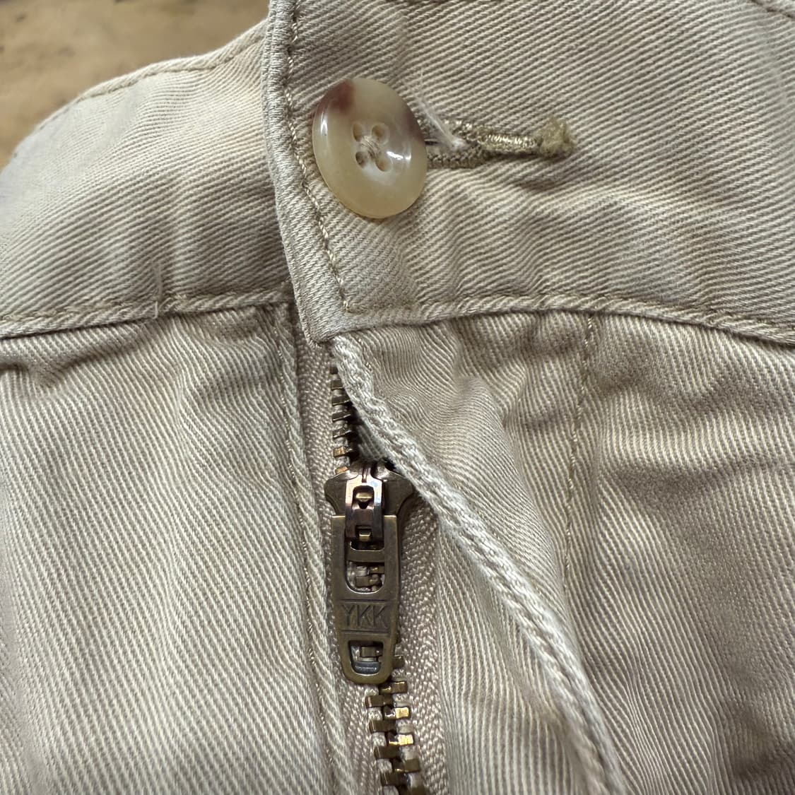 [정품/32] 폴로 랄프로렌 베이지색 주름 반바지 b15 상품이미지6