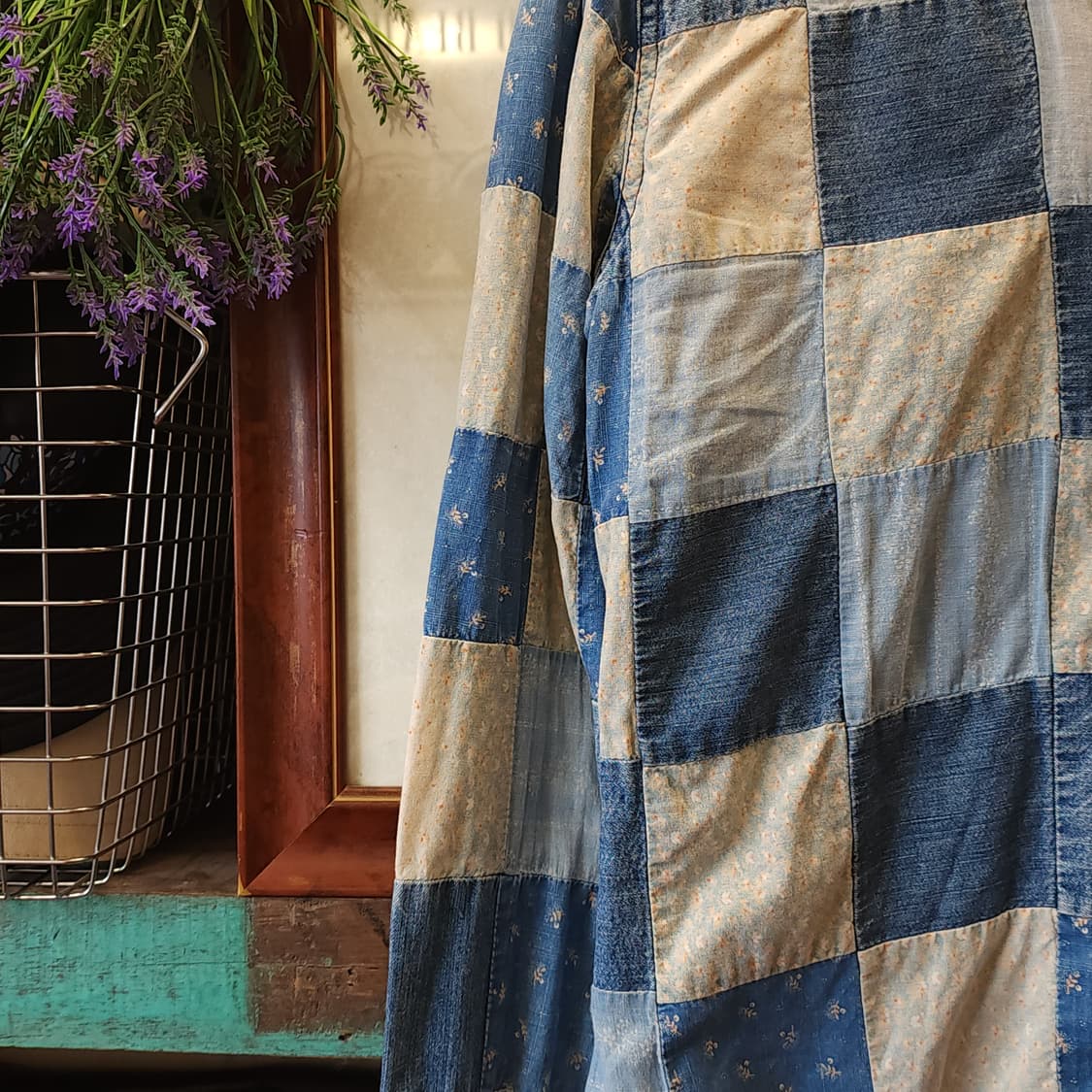 폴로 랄프로렌 여성용 플라워 컨트리 패치워크 셔츠 6 상품이미지4