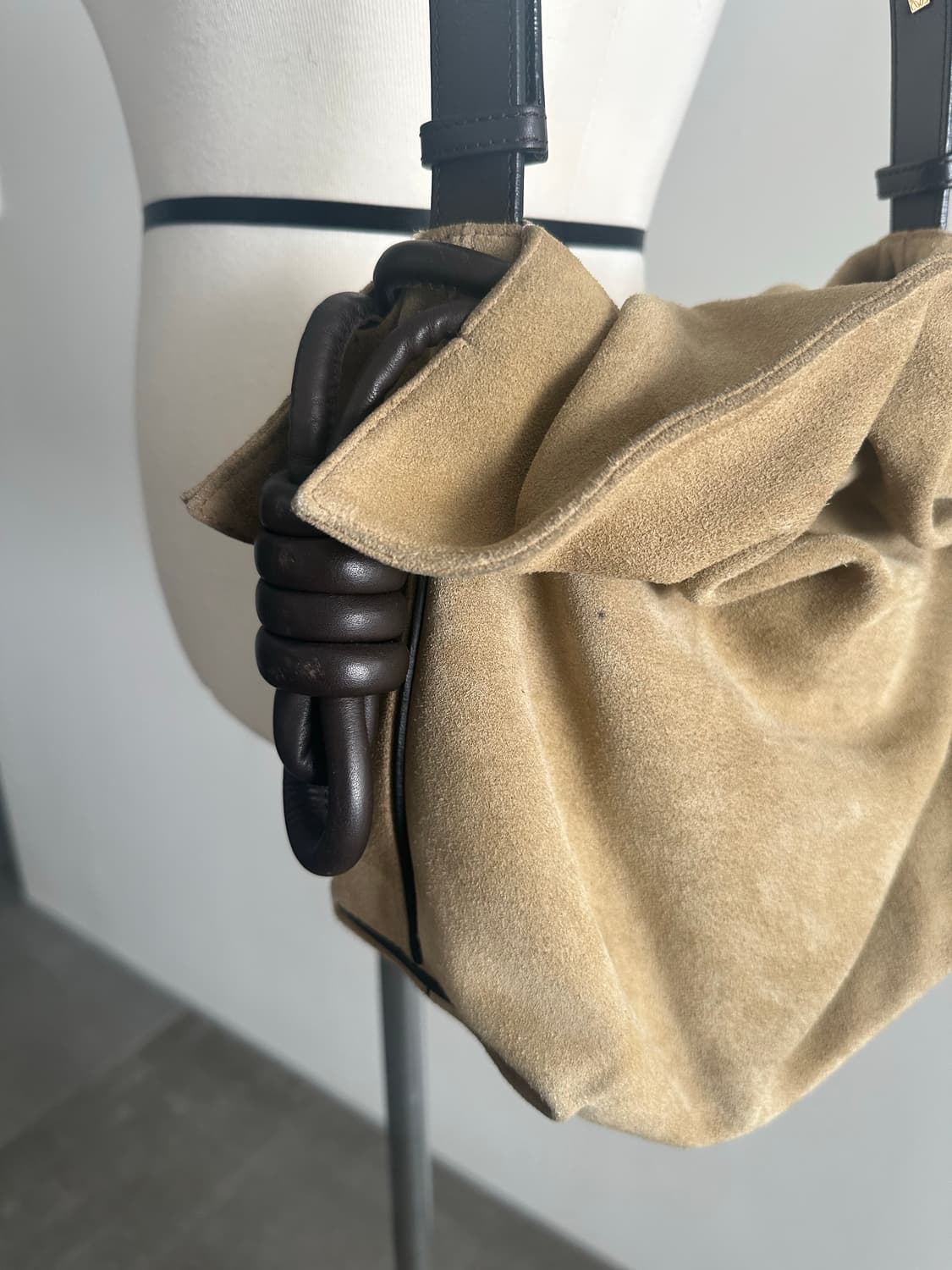 로에베 빈티지 플라멩코 스웨이드 백 상품이미지4