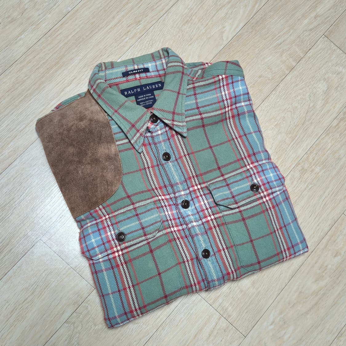 95) 랄프로렌 슬림핏 체크 셔츠 상품이미지6