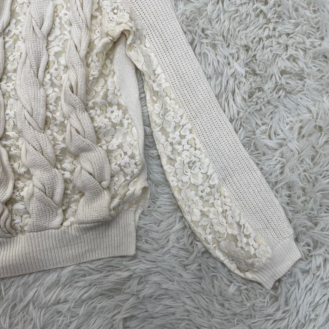 Apuweiser-riche 레이스 니트 상품이미지3