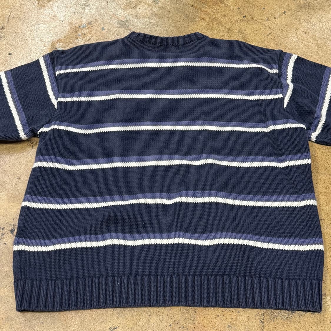 [정품/XL] 폴로 랄프로렌 스트라이프 니트 네이비 b15 상품이미지4