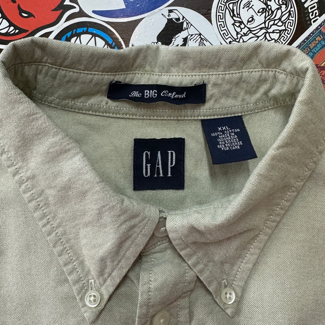 90s 올드 갭 더 빅 셔츠 XXL 상품이미지7