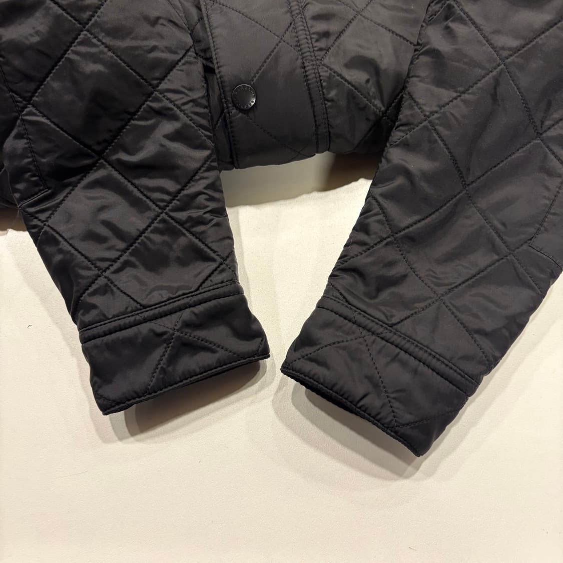 [S] 바버 아리엘 폴라퀼트 블랙 퀼팅 자켓 B614 상품이미지7