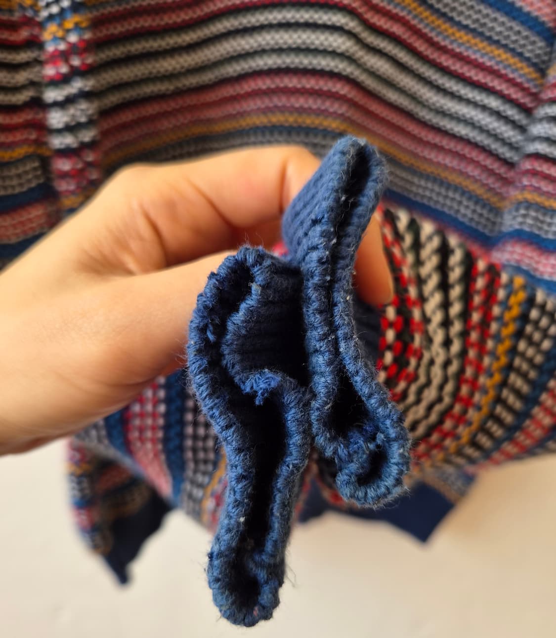 라코스테 남성 멀티컬러 코튼라운드니트
 상품이미지5