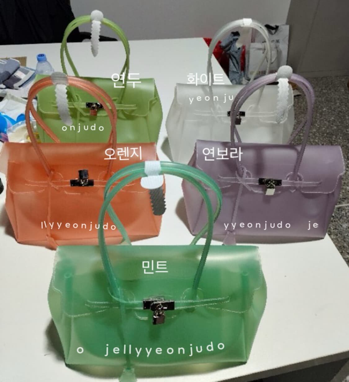 고퀄🪽신상ver.젤리백. 젤리버킨 공구(4/30까지)🎀 상품이미지7