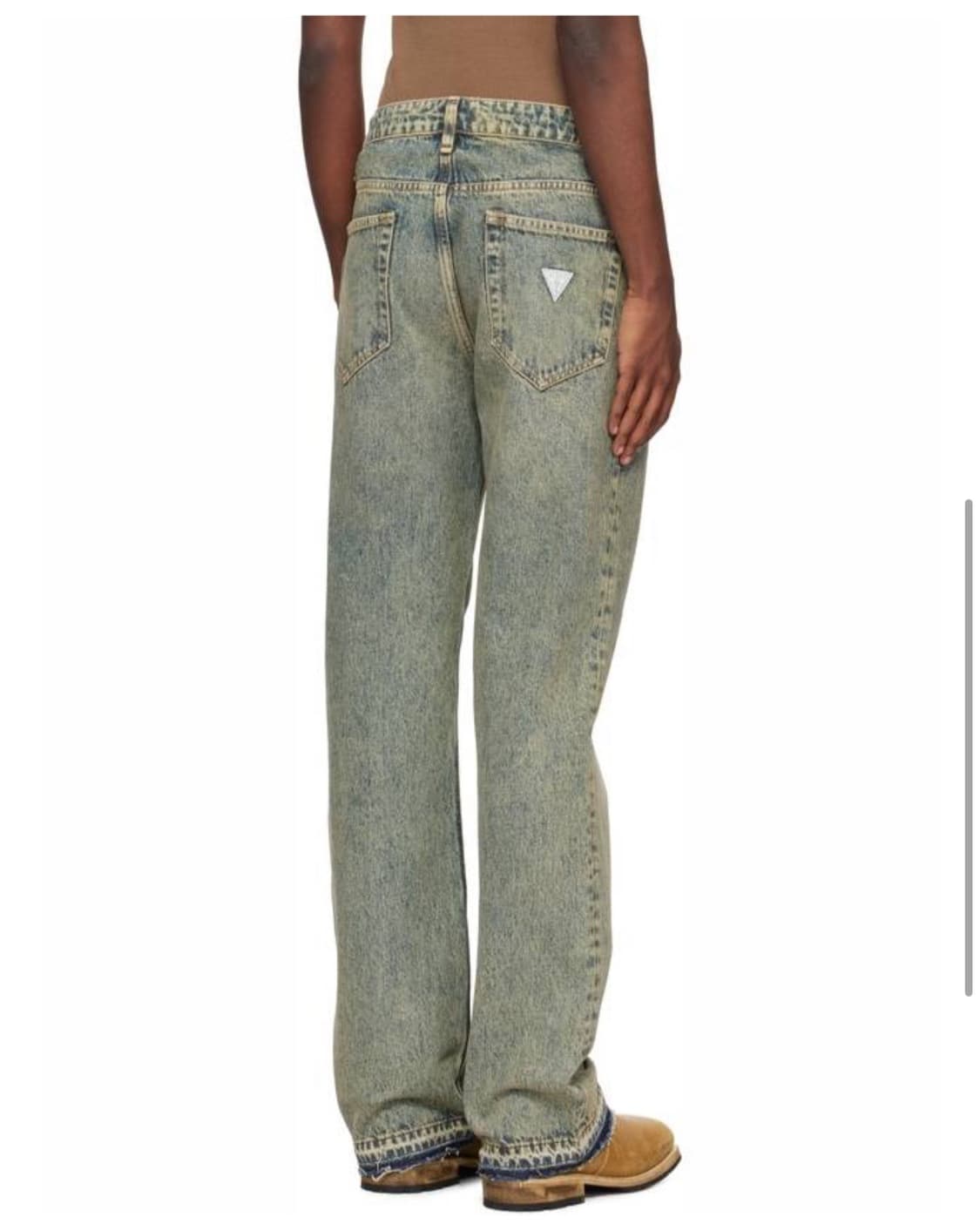 Erl 이알엘 빈티지 워싱 플레어 데님 30 상품이미지3