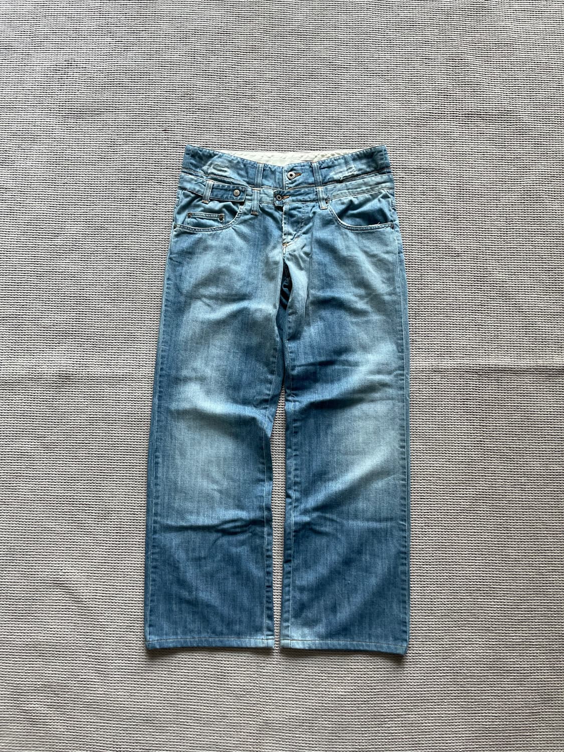 돌체앤가바나 더블 웨이스트 데님 (세미와이드핏) 상품이미지3