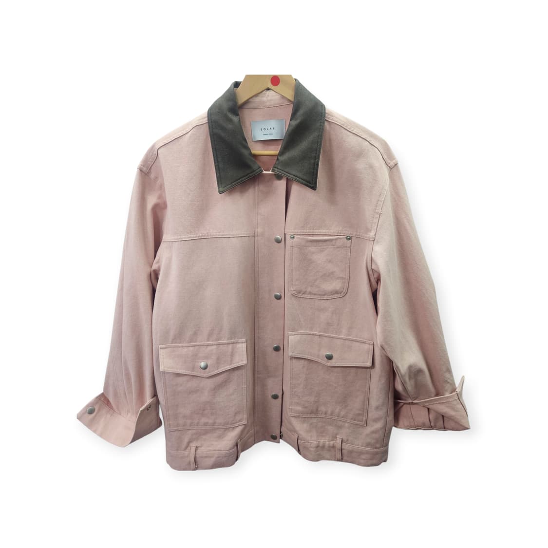 코듀로이 카라 데님 자켓 체크 안감 빈티지 

 상품이미지1