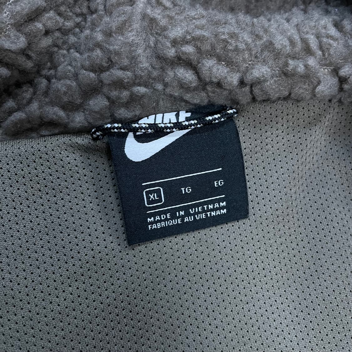 나이키 헤리티지 후리스 후드 자켓 베이지 상품이미지3