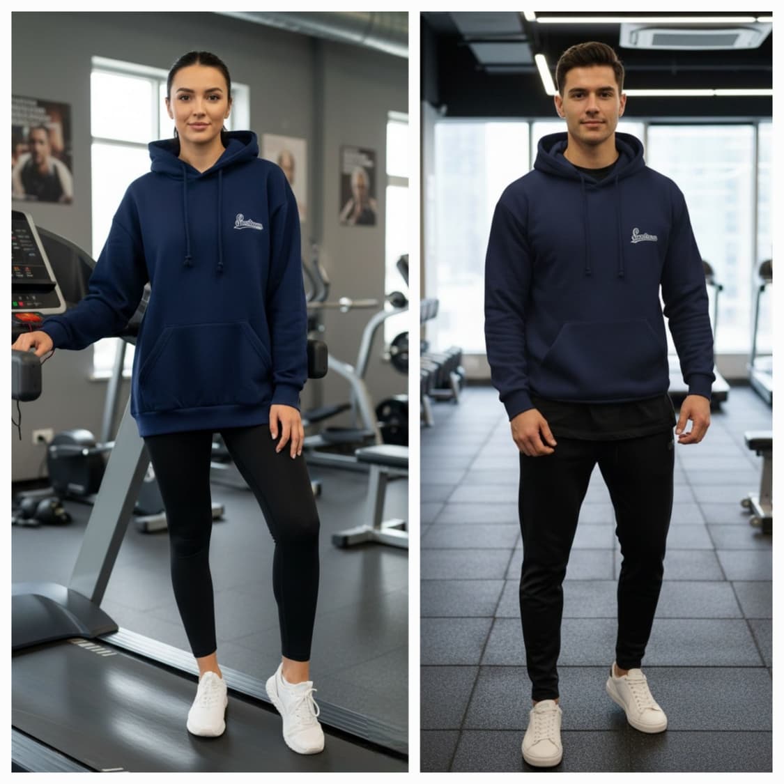 (새상품)100/77.Spectrum기모후드티(공용) 상품이미지1