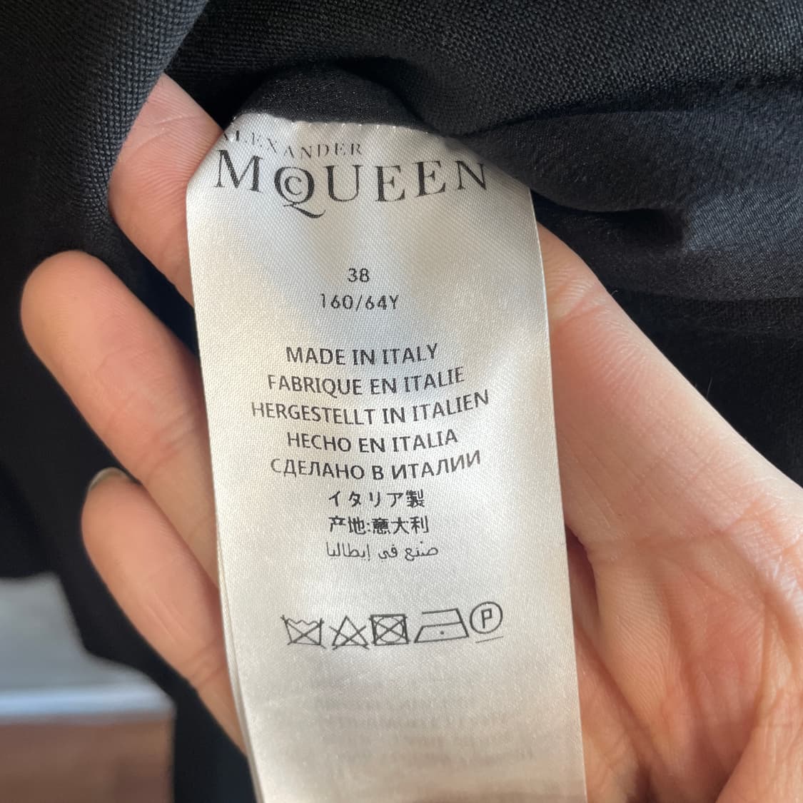 알렉산더 맥퀸 밀리터리 페플럼 스커트 상품이미지10