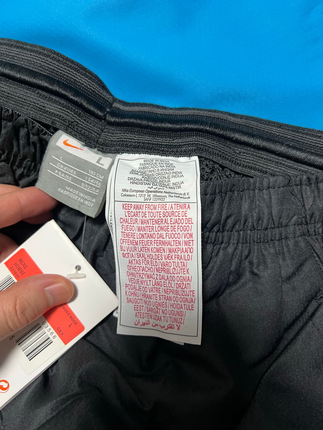 [새상품] 나이키 인터밀란 100주년 트레이닝복 세트 상품이미지3