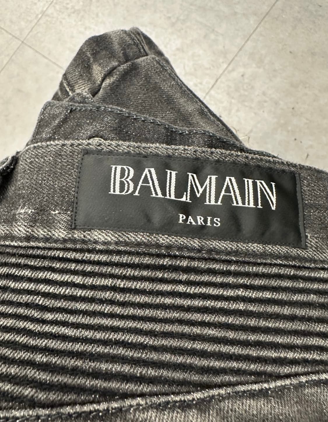 Balmain 16ss destroyed biker jeans 상품이미지5