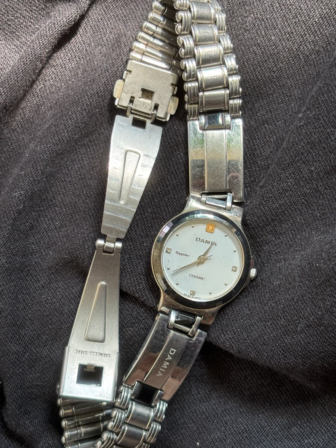 vintage damia metal watch 다미야 시계 상품이미지8