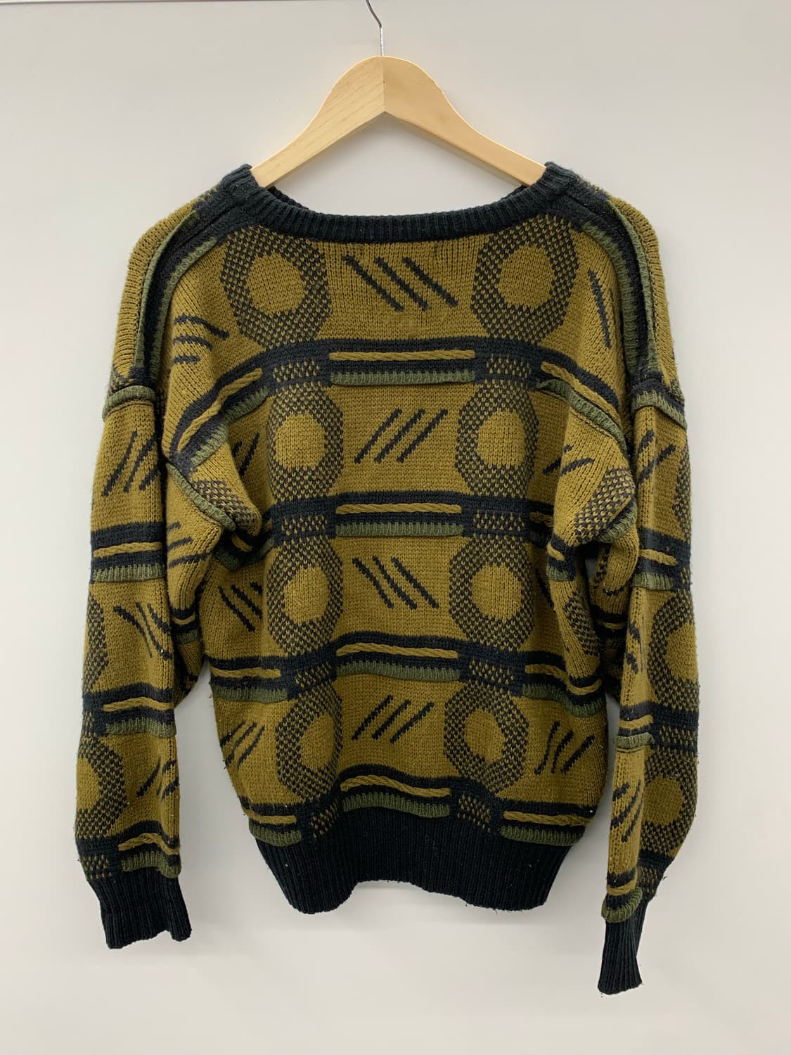 올리브 패턴 니트 상품이미지5