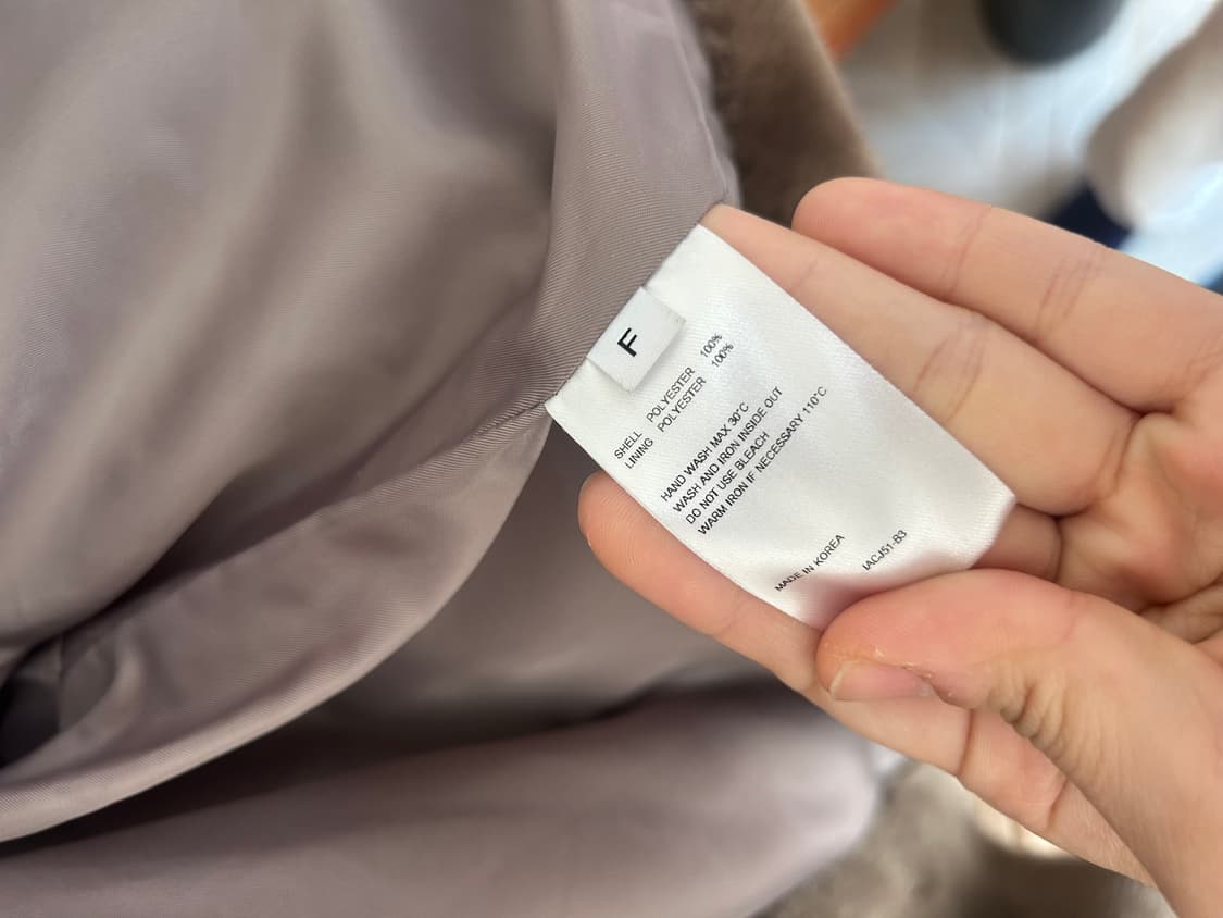 커렌트 current 퍼자켓 fur jacket 상품이미지4