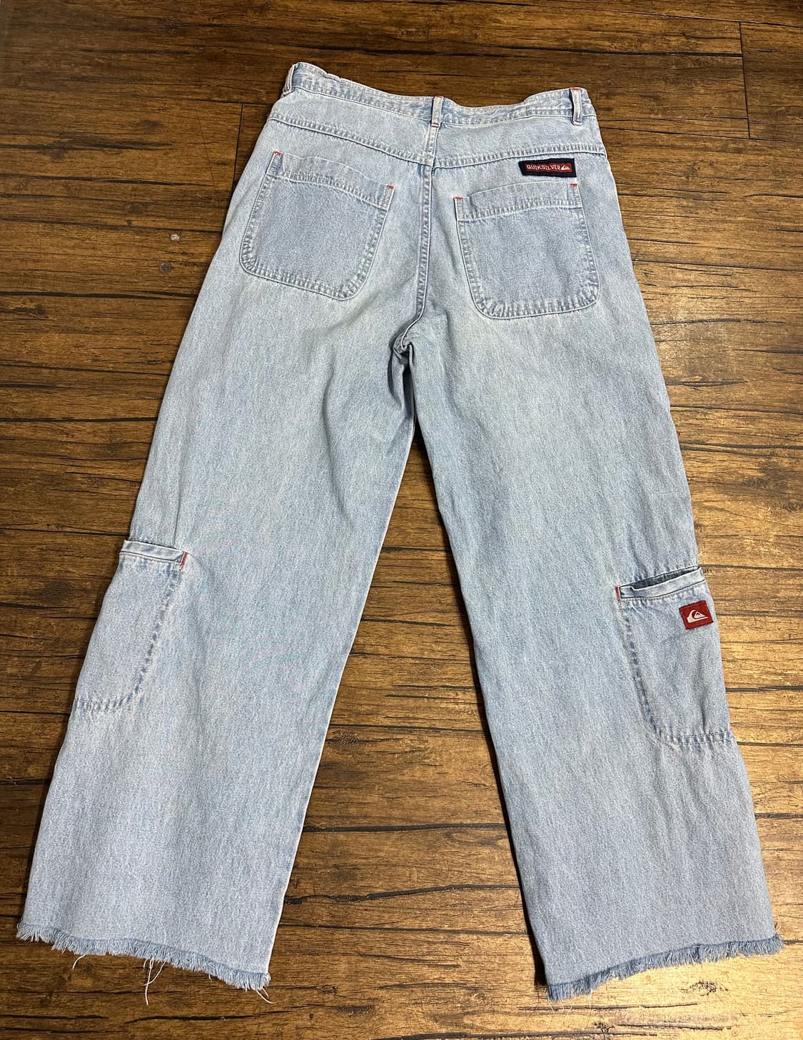 90s Quiksilver 연청 루즈핏 데님 29사이즈 상품이미지1