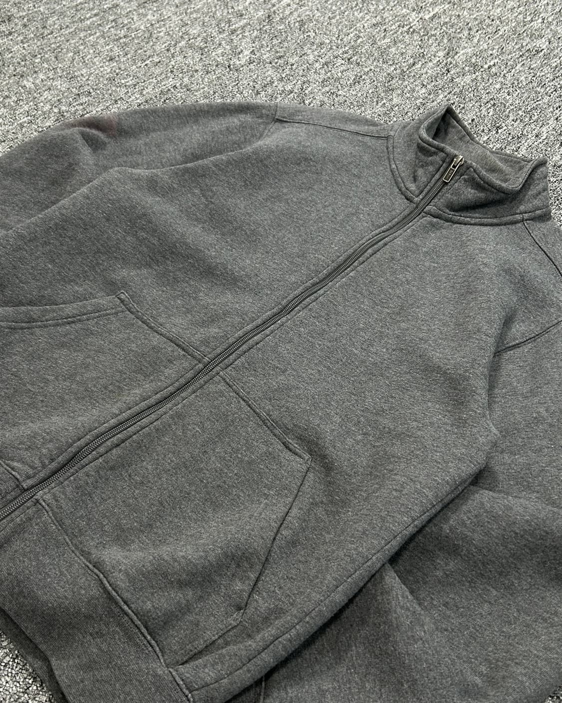 L.L. Bean 빈티지 그레이 기모 집업  상품이미지3