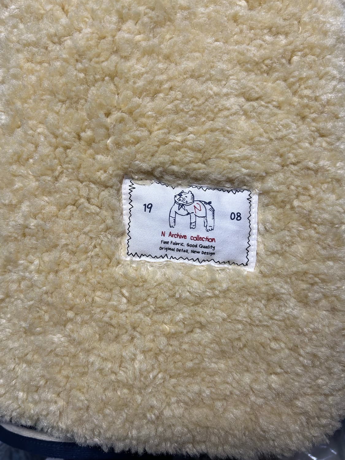 비욘드클로젯 엔아카이브 뽀글이 후리스옐로우 퍼 베스트 조끼 상품이미지4