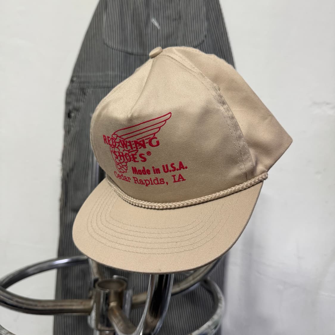 레드윙 redwing 베이지 바쉴드 캡 상품이미지1