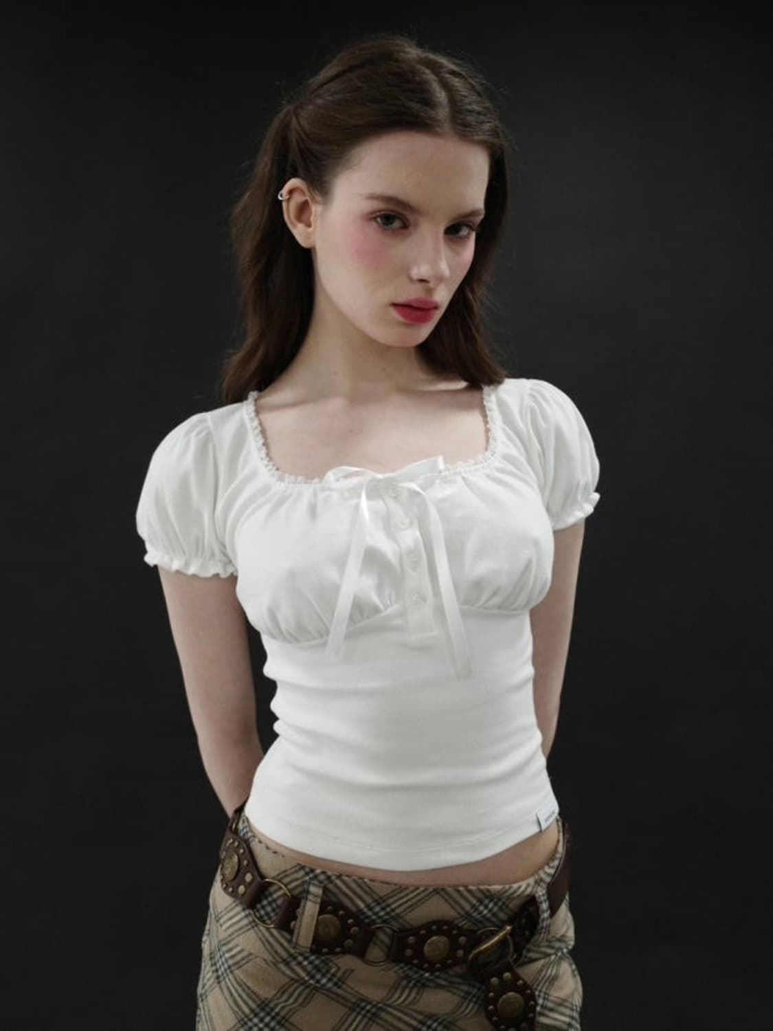 드라이로즈 도로시탑 화이트 상품이미지1