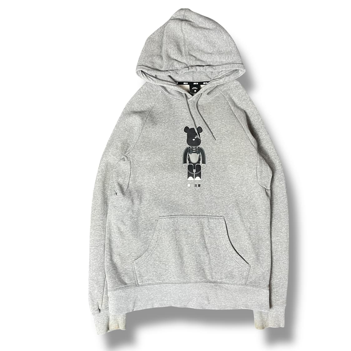 나이키SBX베어브릭 풀오버 로고 그레이 후드 S 상품이미지1