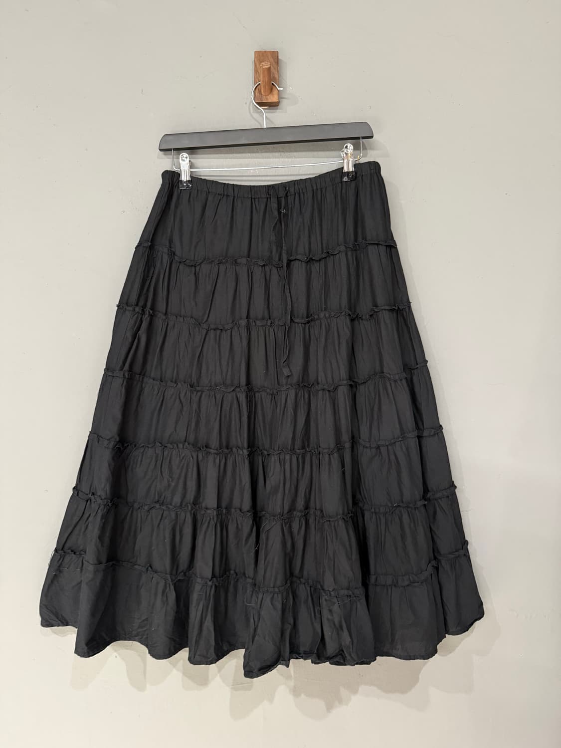 can-can frill detail long skirt 상품이미지6