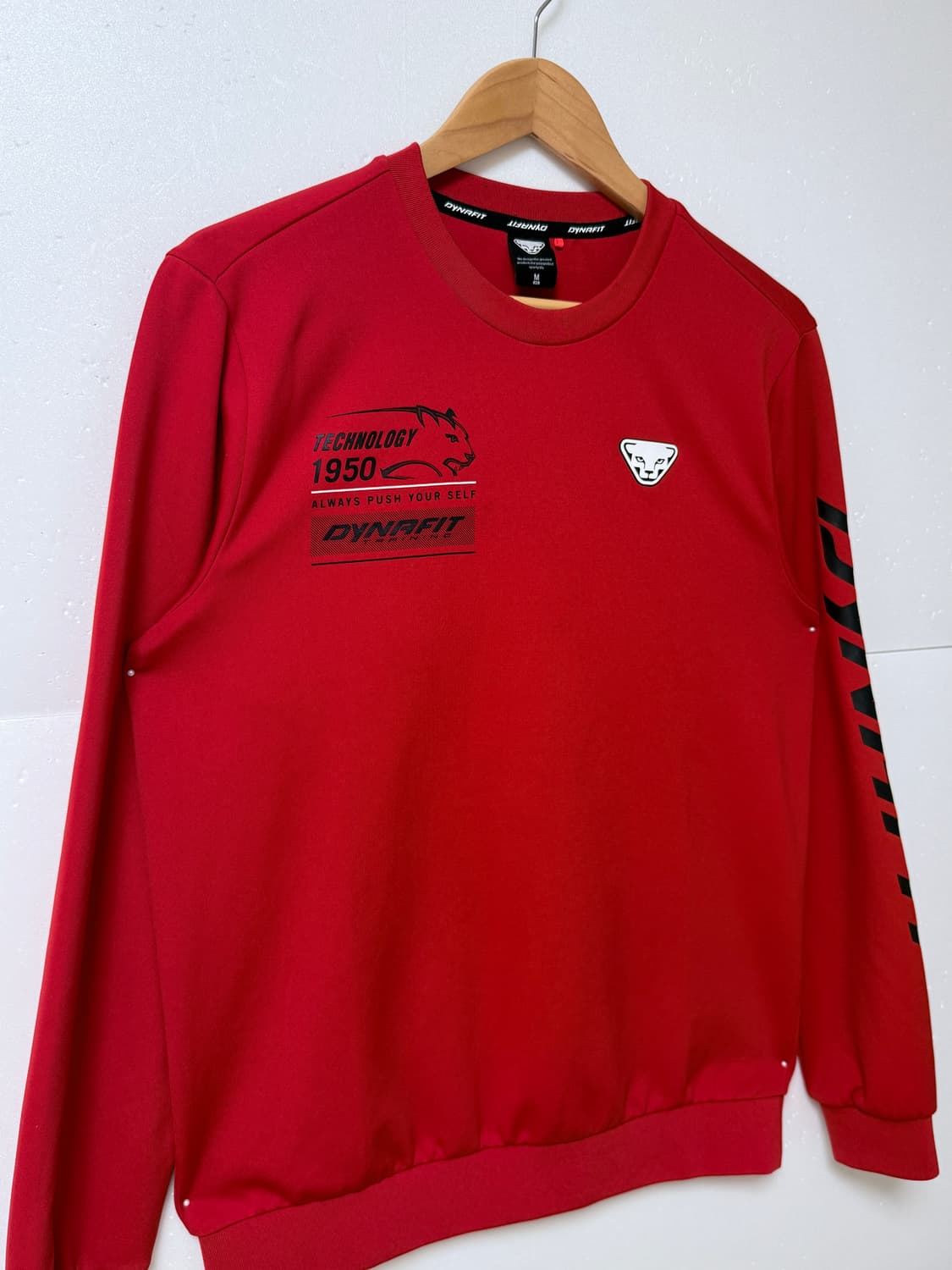 🔴다이나핏(DYNAFIT) 기능성 맨투맨 레드🔴 상품이미지2