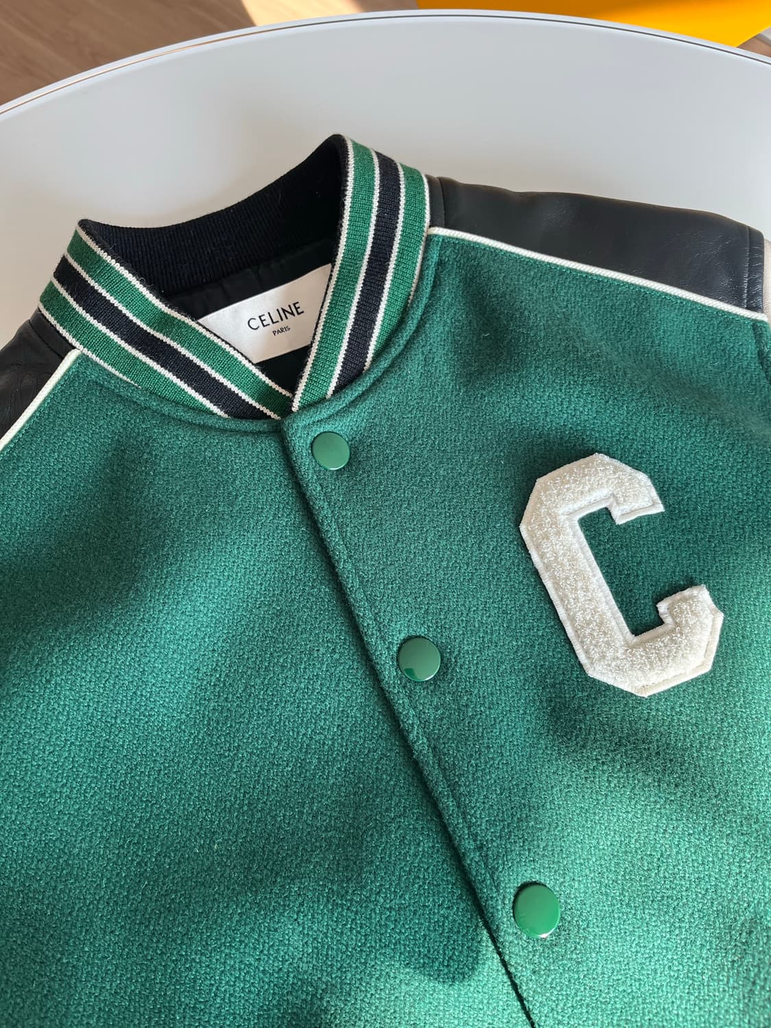 셀린 21S 테디자켓 그린 50 상품이미지7