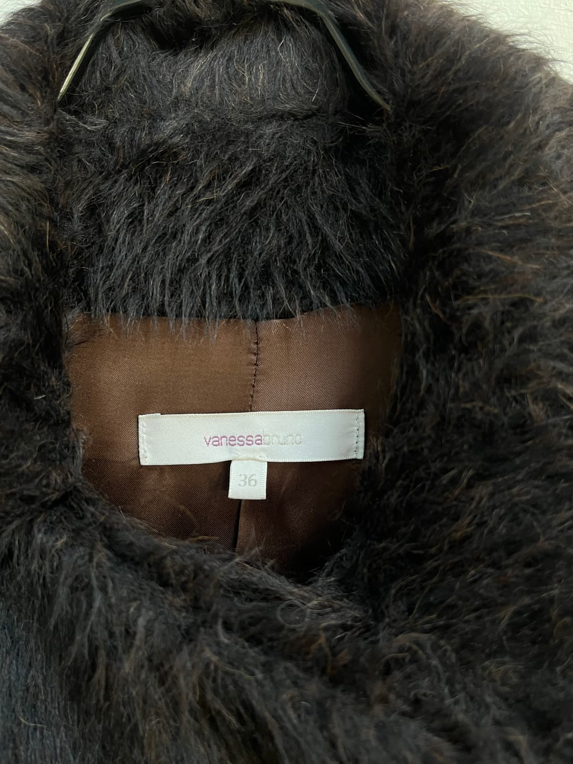 Vanessabruno 알파카 울 하프 퍼코트 36 상품이미지2
