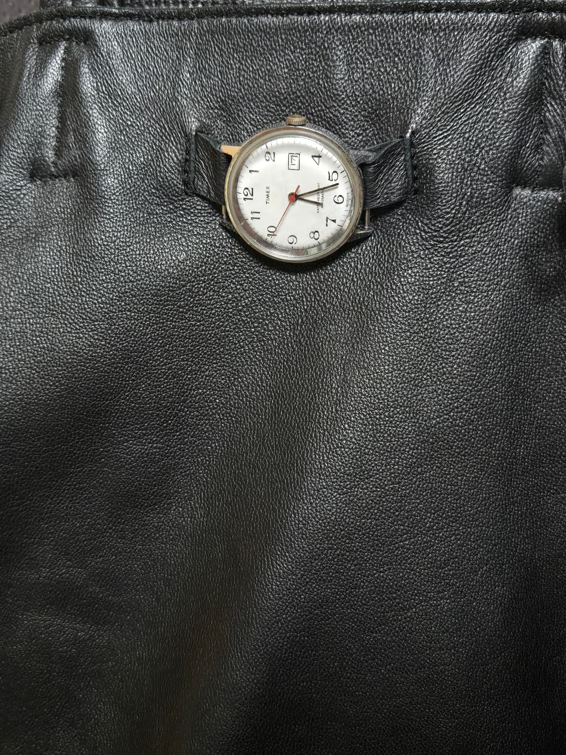 이얼즈어고 레더 워치 토트백 상품이미지2