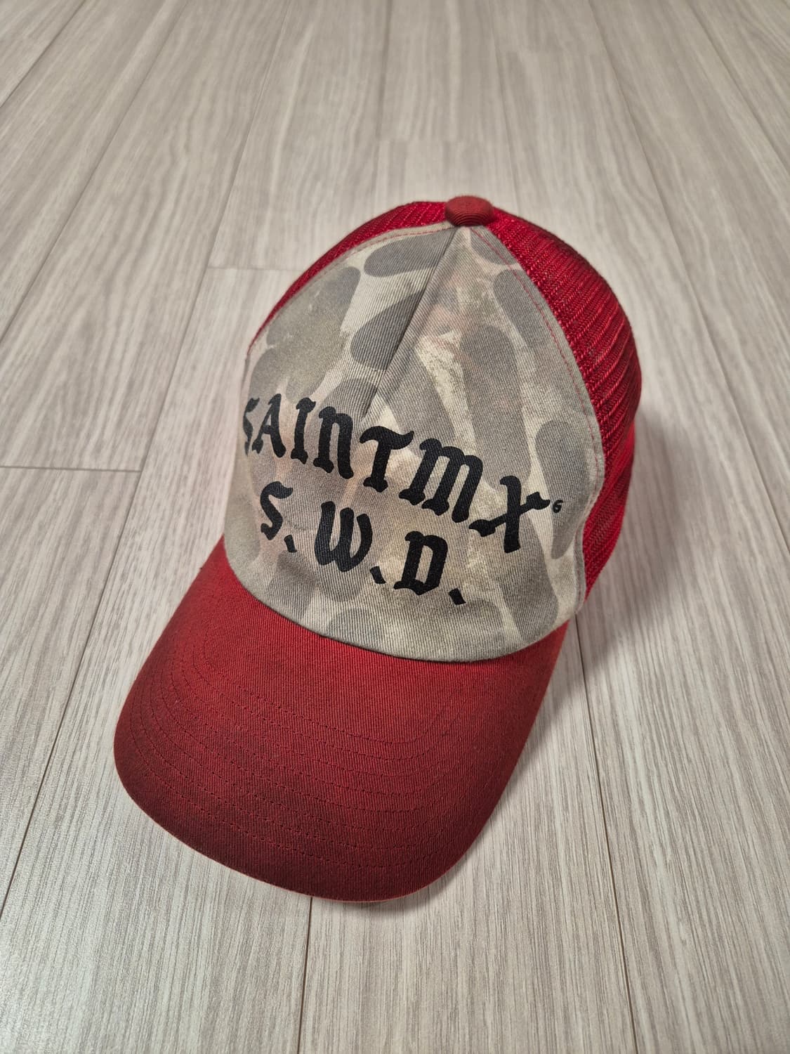 세인트미카엘 x 션 우더스푼 트러커 캡 상품이미지2