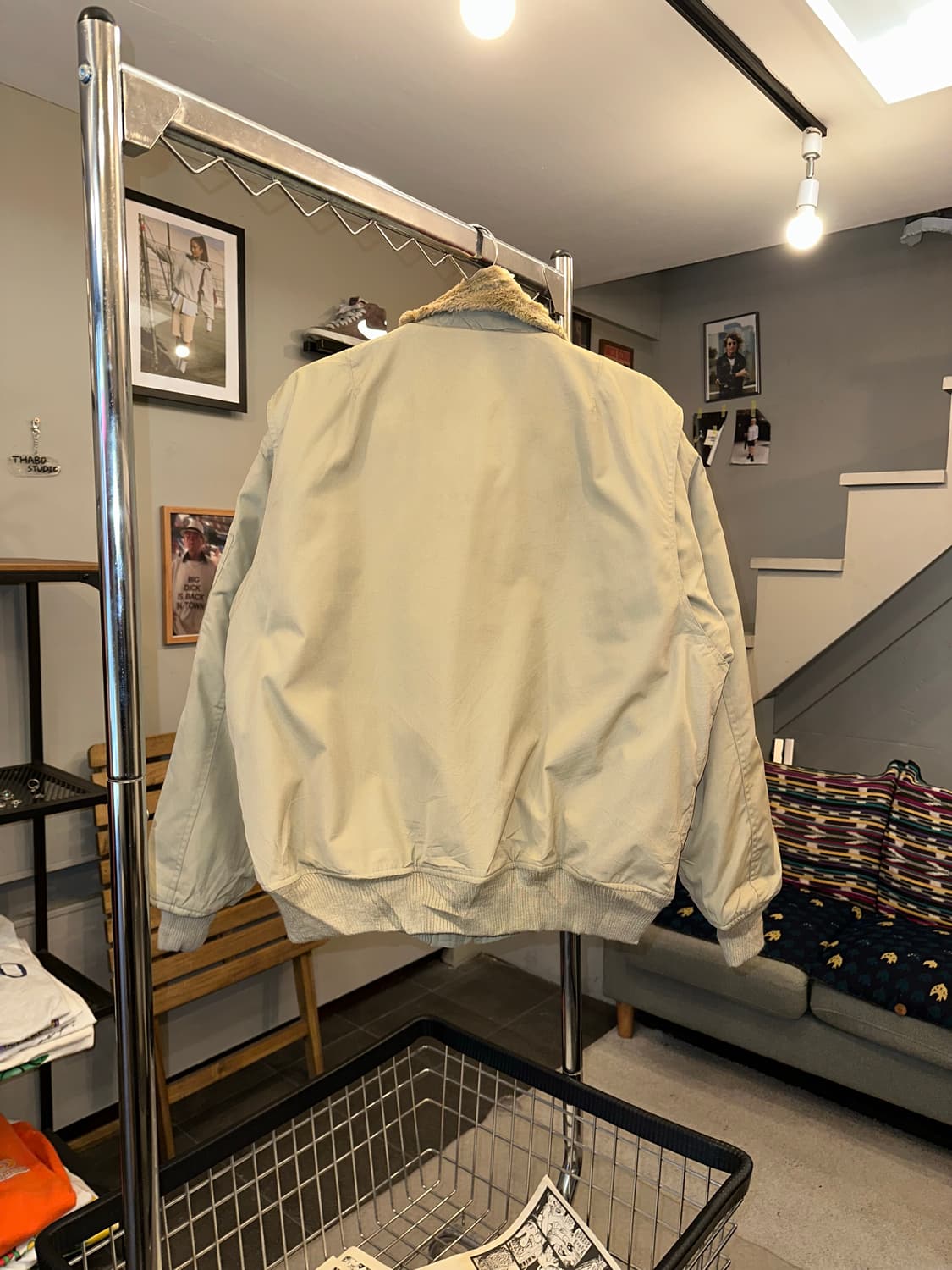 70-80’s Sears work leisure sherpa jacket 상품이미지8