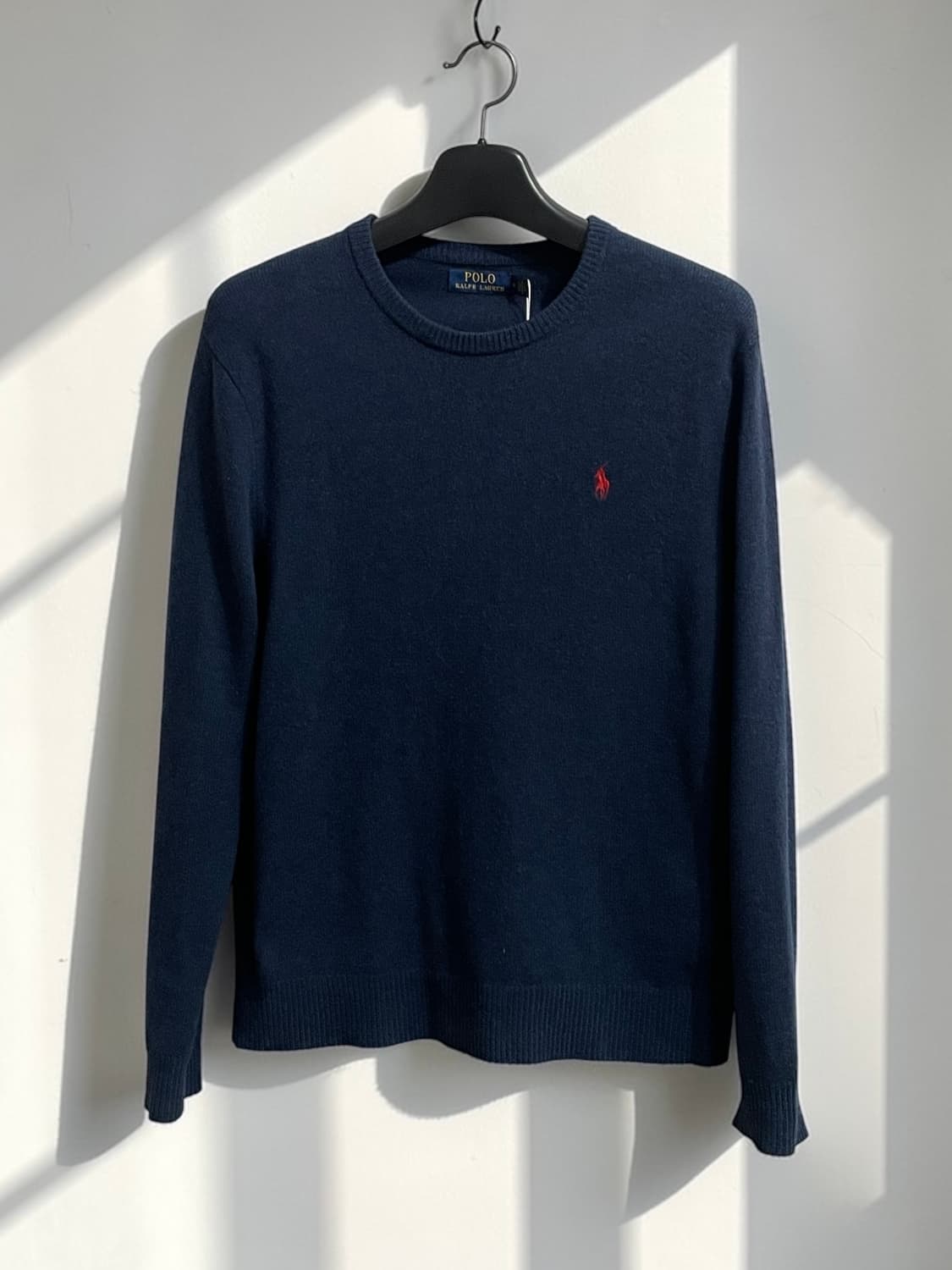 폴로 랄프로렌 네이비 울 니트 스웨터 상품이미지1