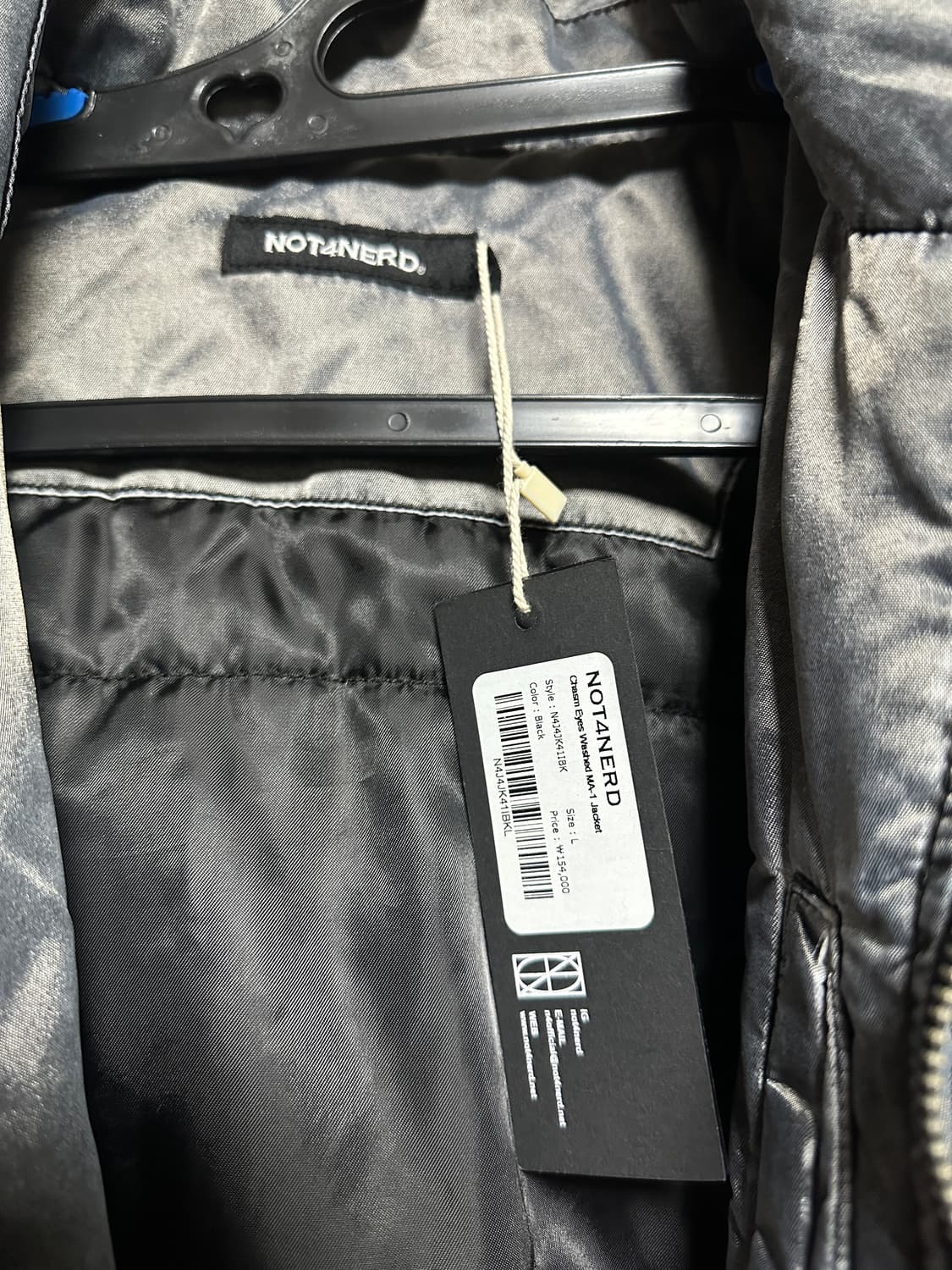 낫포너드 워시드 자켓 상품이미지3