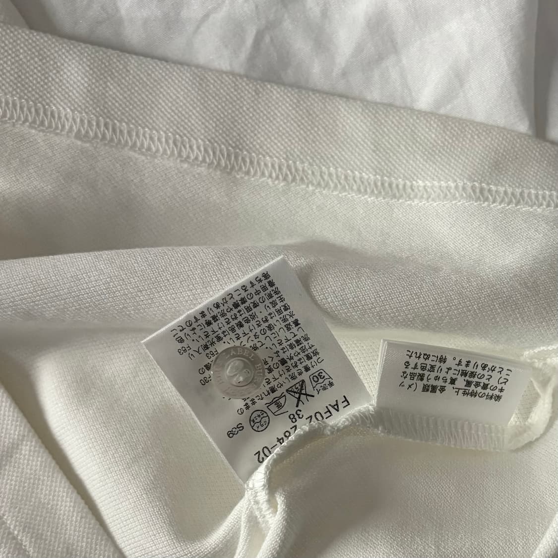 버버리 딱붙 핑크노바체크 카라 티셔츠 상품이미지4