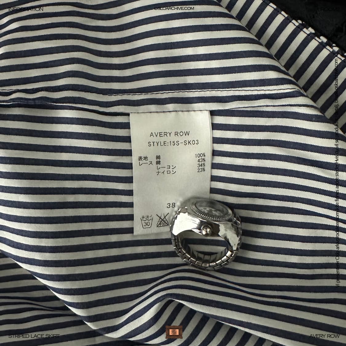 2015 SS AVERY ROW Lace Skirt 상품이미지5