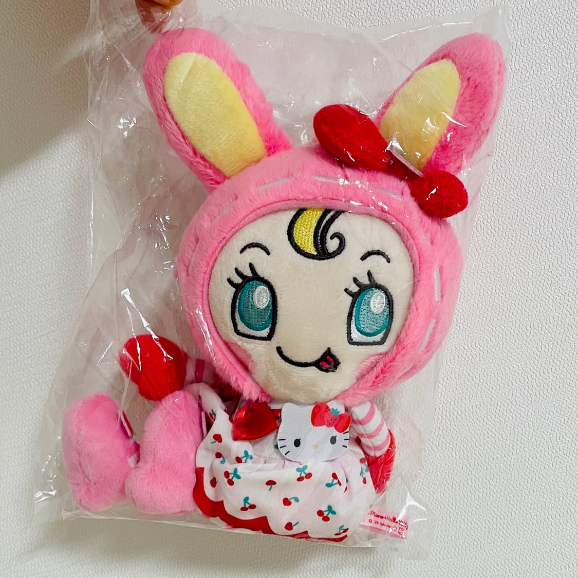 헬로키티 메조피아노 콜라보 베리에 토끼 마스코트 키링 상품이미지3