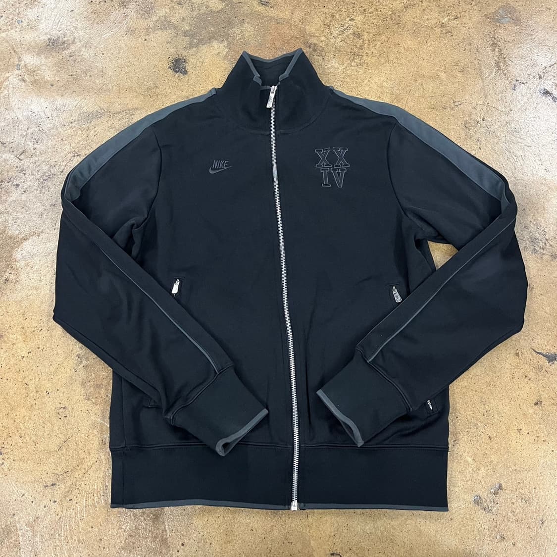 [정품/M] 나이키 블랙 트랙탑 점퍼 져지 b19 상품이미지2
